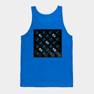 Blue Diamonds Tank Top